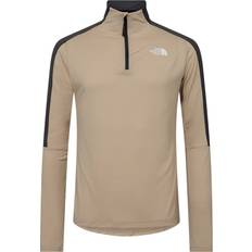 Fleece - Man T-shirts The North Face Functioneel Shirt - Sand/Donkergrijs/Wit