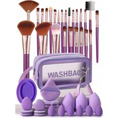 Shein pcs Professional Makeup Tool Set Including Makeup Brushes Such As Foundation Brush Powder Brush Blush Brush Highlight Brush Eyeshadow Brush Mascara B