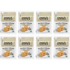 Organic Cookies Emmy's Organics Vanilla Bean Coconut Cookies