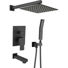 Shower Sets Bed Bath & Beyond Maxwell YASINU Shower Shower Black