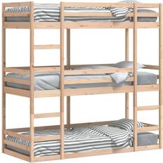 vidaXL Triple Våningssäng 97.5x205.5cm