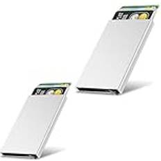 Lompakot Tech of Sweden Hopea Korttikotelo Ty Nt Etuosan - RFID Turvallinen Silver
