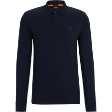 Elastane/Lycra/Spandex Polo Shirts HUGO BOSS Passerby Slim Fit Polo Shirt - Dark Blue