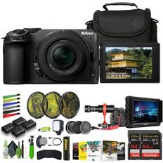 Nikon Mirrorless Cameras Nikon Z30 Lightweight Mirrorless Camera with 16-50mm Zoom Lens 1749 Bundle