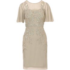 Adrianna Papell Women’s Beaded Cocktail Dress - Frosted Sage