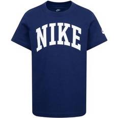 Blue T-shirts Children's Clothing Nike Boys 4-7 Collegiate Short Sleeve Graphic T-Shirt, U90Midnigh