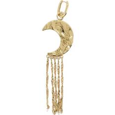 Medals Earrings Brass Gold