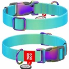 Collar Hundhalsband Återvunnen Nylon Smart ID Bricka