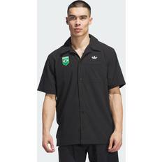 Adidas Shirts adidas Brasil Tech Button Down Shirt Black