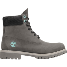 Grigio - Uomo Stivali Timberland Premium 6" - Light Grey