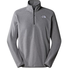 Wandelen Truien The North Face Men's 100 Glacier 1/4 Zip Fleece - TNF Medium Grey Heather