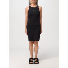 Elastane/Lycra/Spandex Vestiti Calvin Klein Jeans Vestito Racerback Milano Dress - Black