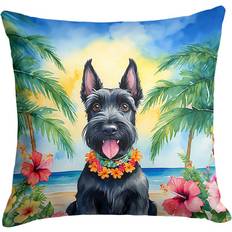 Carolines Treasures Scottish Terrier Luau Complete Decoration Pillows Multicolour (35.6x35.6cm)