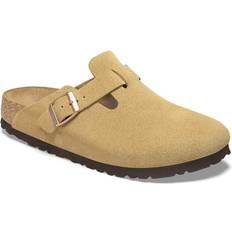 Birkenstock 45 ½ Ulkoilutossut Birkenstock Boston Suede Leather - Latte Cream