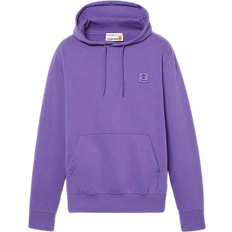 Timberland Woven Badge Hoodie - Royal Purple