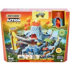 Lyd Lekesett Mattel Matchbox Action Drivers Volcano Escape