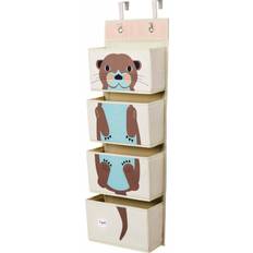 Polyester Veggoppbevaring 3 Sprouts Otter Hanging Wall Organizer