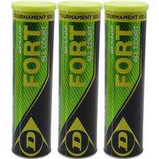 Dunlop Tennis Dunlop Fort All Court Tennis Balls Ball Can, Natural, One -