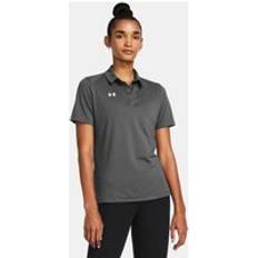 Under Armour Women Polo Shirts Under Armour Women's UA Tech Team Polo Gray