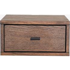 Nordic Furniture Group Væg-Sengebord Regal Brun Sengebord