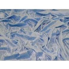 Hemtextil Minerva Minerva Core Range Crush Velvet Stretch Fabrics Blue