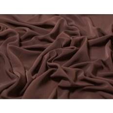 Hemtextil Minerva Minerva Core Range Luxury Smooth Crepe Chocolate Fabrics Brown