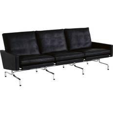 Fritz Hansen Sofaer Fritz Hansen PK31 3-sits, Läder, Aura Sofa 3 personers