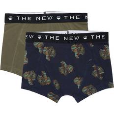 Grøn Boxershorts Børnetøj The New Boxers 2-pack Ivy Green grøn 7/8