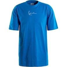 Herren T-Shirt Signature Essential Blue,2XL,Blau