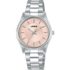 Roséguld Armbandsur Lorus Classic Lady RG249XX9 Dam 31 mm Analogt Mineralglas 14 mm