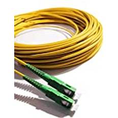 Cables Elfcam Elfcam® 3m Fiber Optic Cable SC/APC to SC/APC Simplex singlemode 9/125, FTTH Cables The Cables, 3M 3m