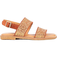 Angulus sandaler dame Angulus Glitter - Terracotta/Mandarin