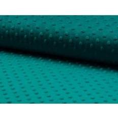 Hemtextil Minerva Embossed Dimple Plush Fleece Jade Fabrics