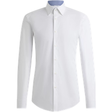 HUGO BOSS H Hank Slim Fit Shirt - White