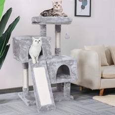 Archie & Oscar Ultimate Climber Condo cat scratching post activity centre with Den