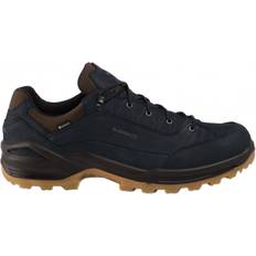 Lowa Renegade GTX Nubuck Leather Men's Hiking Shoes Navy Honey Men x