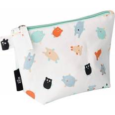 Bianco Beauty Case Petit Jour Borsa da bagno per bambini Les Doudous Blanc