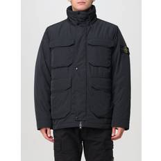 Stone Island Men Clothing Stone Island Jacket Men color Black