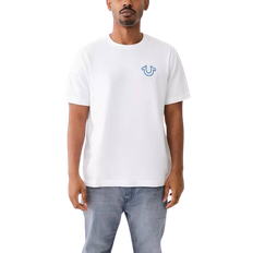 Clothing True Religion Relaxed Fit Puff Paint Logo Graphic T-shirt - White