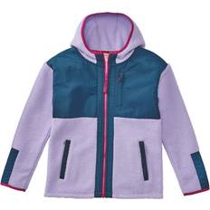 Girls - Purple Fleece Garments Outdoor Kids Trail Fleece Jacket for Violet Tulip