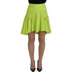 DSquared2 Women Skirts DSquared2 Short Skirts, Female, Green, 2XS Green A-line Pleated Mini Skirt