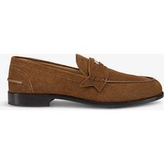 Christian Louboutin Loafers Christian Louboutin Mens Rhea Penny Suede Loafers Eur Men RHEA