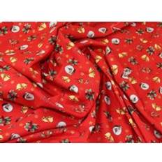 Hemtextil Minerva 100% Cotton Fabrics Red