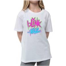 Blink-182 Neon Logo T-Shirt White 7-8 Years