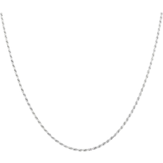 Rope Chain Necklace - Silver