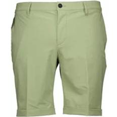 Alberto Casual Shorts, Male, Green, Green Bermuda Shorts