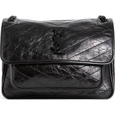Saint Laurent Väskor Saint Laurent WOMAN BLACK SHOULDER BAGS Black UNI
