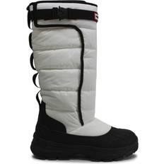 Hunter Shoes Hunter Tall Buckle Textile Synthetic Women's Snow Boots White Black Women x