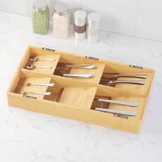 Yellow Cutlery Trays SpaceAid Silverware Organizer Cutlery Tray