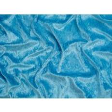 Turquoise Fabrics Minerva Minerva Core Range Crush Velvet Stretch Fabrics Turquoise